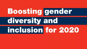 Boosting gender diversity and inclusion for 2020