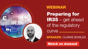 Preparing for IR35 - get ahead of the regulatory curve